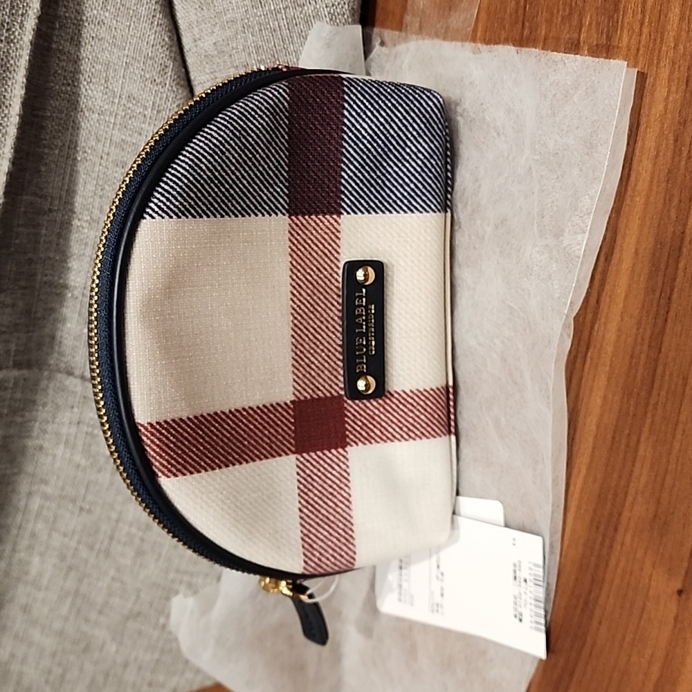 NWT Blue Label (Japan) Cosemtic Bag